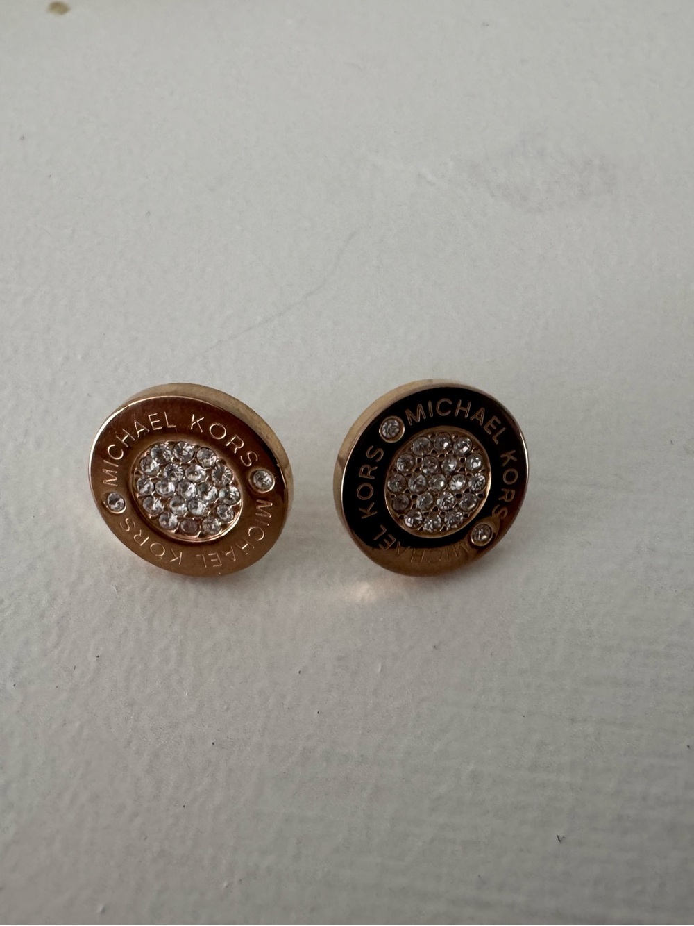 Michael Kors Rose Gold Earrings